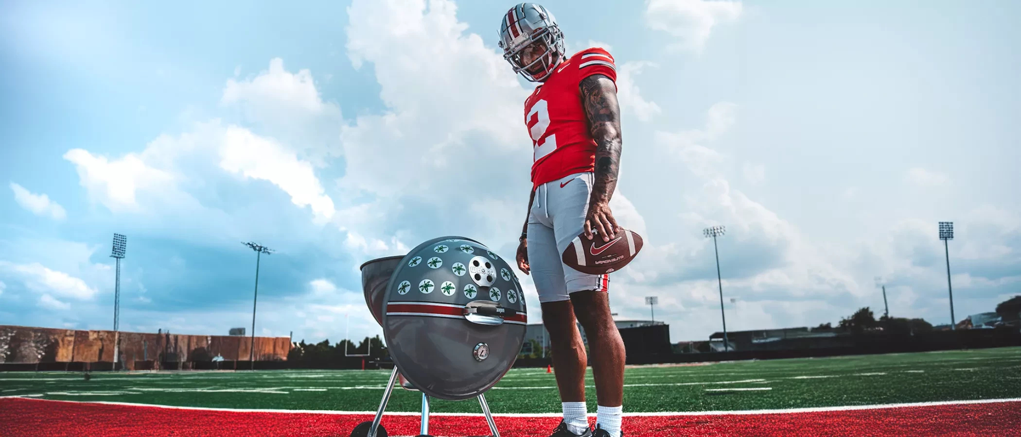 The Ohio State University Original Kettle Premium Charcoal Grill - Born to Barbecue for More Than 70 Years