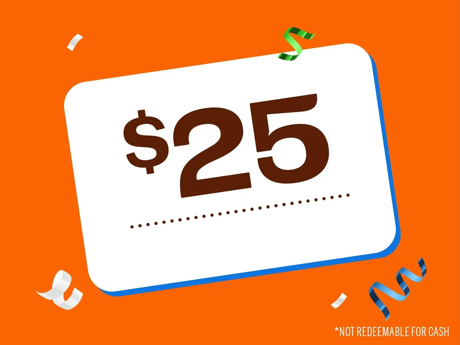 $25 Prepaid Mastercard® - cash-in
