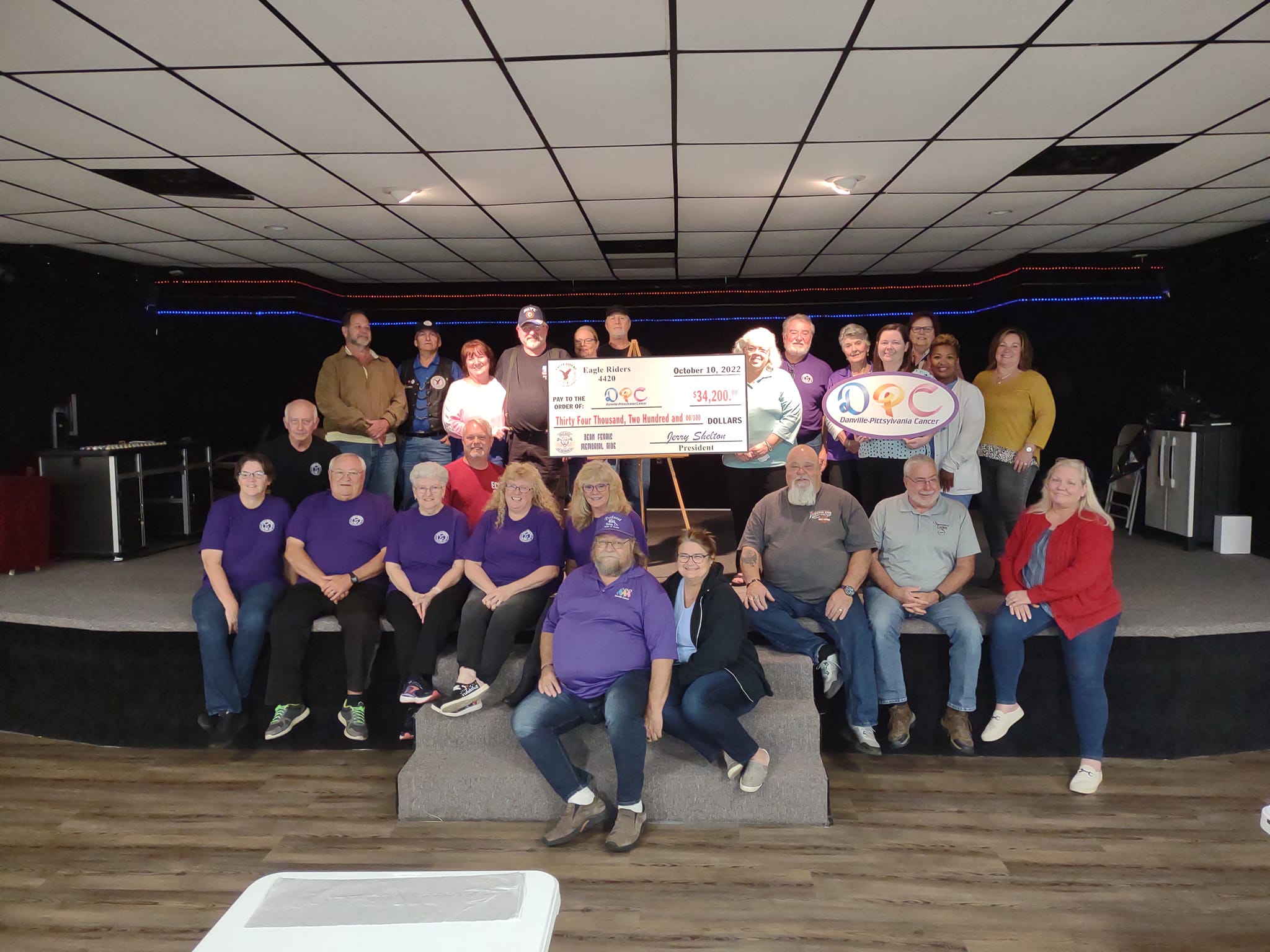 Giving Back - Piedmont Eagle Riders #4420 held their 13th Annual Dean Ferris Memorial Ride last fall, benefiting the Danville Pittsylvania Cancer Association. They were able to donate more than $35,000!