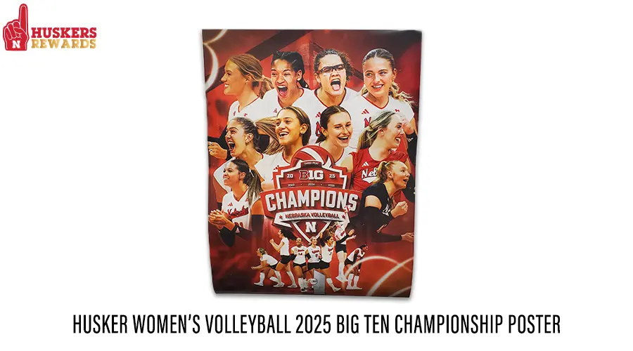 Big Ten Championship Volleyball Poster - PICK UP ONLY - cash-in